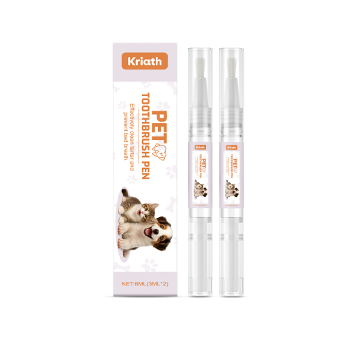 Kriath 宠物牙齿清洁笔 温和配方日常护理清洁宠物牙齿洁净清新